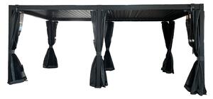 Lagos Premium 3x6 Garden Point szabadon álló terasz pergola antracit színben