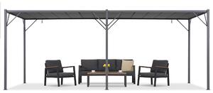 Antracit Malaga 3x6m Garden Point terasz pergola 3x6m Garden Point terasz pergola