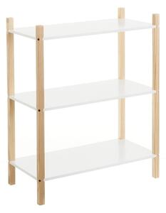 Fehér gyerek könyvespolc 60x76 cm – Casa Selección