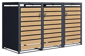 Burkolat 3 hulladékgyűjtőhöz 120l vagy 240l Bremen CoverTech