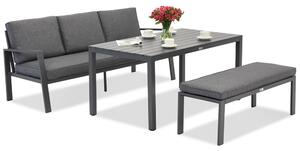 Zakintos Apetito Comfort 3 alumínium garnitúra paddal antracit Garden Point