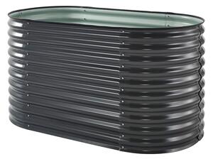 Fém kerti cserép 800 l Mandal Store Boss antracit