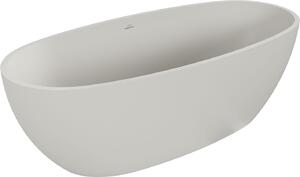 Mexen Torino szabadon álló konglomerátum kád 175 x 78 cm, beton matt - 57271757861