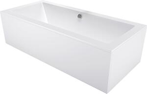 Mexen Cube téglalap alakú kád 170 x 80 cm burkolattal, fehér - 55051708000X