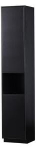 Fekete borovi fenyő moduláris szekrény 40x210 cm Finca – WOOOD