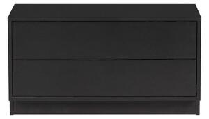 Fekete borovi fenyő moduláris TV-állvány 75x40 cm Finca – WOOOD