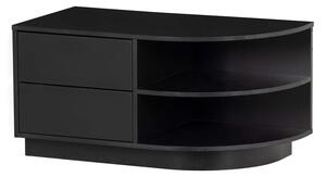 Fekete borovi fenyő moduláris TV-állvány 78x40 cm Finca – WOOOD