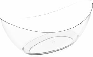 Mexen Vea átlátszó szabadon álló kád 180 x 80 cm, króm dugó - 58091808008