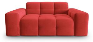 Piros bársony kanapé 156 cm Kendal – Micadoni Home