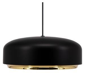 Fekete LED függőlámpa fém búrával ø 40 cm Hazel medium – UMAGE