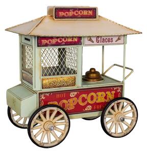 Fém kisméretű dekoráció Popcorn Cart – Antic Line