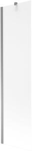 Mexen Next fürdőkád paraván 1-szárnyú 50 x 150 cm, matt, sötétszürke - 895-050-000-00-30-95