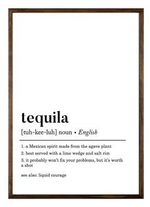 Poszter 50x70 cm Tequila – Wallity