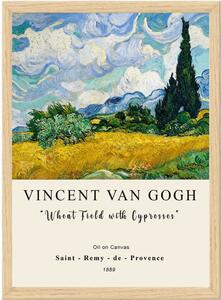 Keretezett poszter 55x75 cm Vincent van Gogh – Wallity