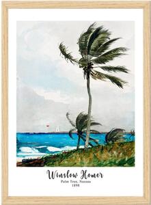 Keretezett poszter 55x75 cm Winslow Homer – Wallity