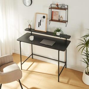 Íróasztal Samnanger 120x55x88 cm fekete