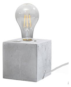 Világosszürke asztali lámpa (magasság 10 cm) Gabi – Nice Lamps