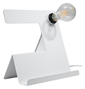 Fehér asztali lámpa (magasság 24 cm) Gabriel – Nice Lamps