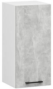 Konyhaszekrény OLIVIA W30 H580 - fehér/beton