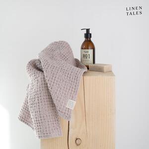 Világos rózsaszín fürdőlepedő 100x140 cm Honeycomb – Linen Tales