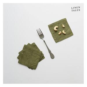 Zöld textil poháralátét szett 4 db-os – Linen Tales