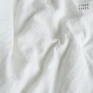 Fehér egyszemélyes len ágyneműhuzat 135x200 cm – Linen Tales