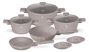 BerlingerHaus 10 részes edénykészlet Taupe Collection(BH/8110NN)