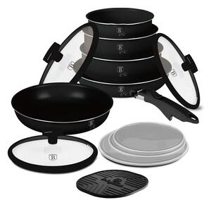 BerlingerHaus 13 részes edénykészlet Black Rose Collection(BH/8249N)