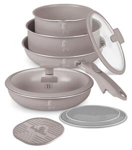 BerlingerHaus 10 részes edénykészlet Taupe Collection(BH/8255N)