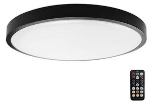 V-Tac LED Fürdőszobai mennyezeti lámpa érzékelővel LED/24W/230V 4000K IP44 fekete VT1671