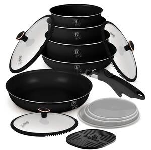 BerlingerHaus 13 részes edénykészlet Black Rose Collection (BH/8419)