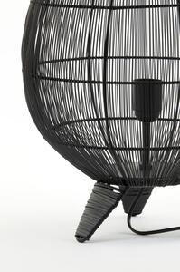 Fekete asztali lámpa (magasság 47 cm) Yumi – Light & Living