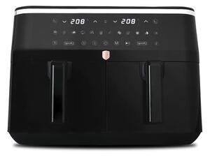 BerlingerHaus Dupla AirFryer átlátszó ablakokkal (4.5+4.5L) Black Rose Collection (BH/9883)