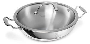 BerlingerHaus Professzionális Wok fedővel (28 cm) Copper Touch Collection (BH/8813)