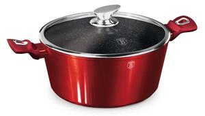 BerlingerHaus Lábas fedővel (5.35 L) Metallic Line- Burgundy Edition (BH/1258NN)