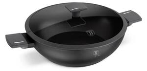 BerlingerHaus Wok fedővel (30 cm) Antracit Collection BH/8125
