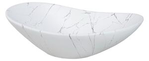 Kerámia mosdó LENA MW17 | fehér matt 60 cm