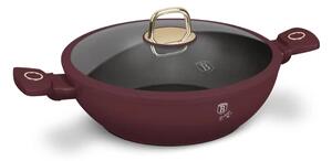 BerlingerHaus Wok fedővel (30 cm) Leonardo Collection BH/8035