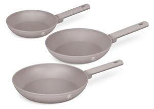 BerlingerHaus 3 részes serpenyő szett Taupe Collection(BH/8108)