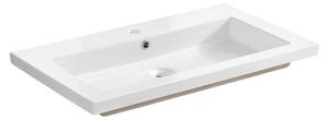 Kerámia mosdó SPIRIT UM-8070-100 | fehér fényű 100 cm