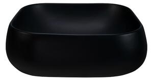 Kerámia mosdó NIKA MB | fekete matt 45 cm