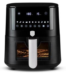 BerlingerHaus AirFryer átlátszó ablakkal (8 L) Matte Black Collection BH/9605
