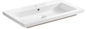 Kerámia mosdó SPIRIT UM-8070-80 | fehér fényű 80 cm