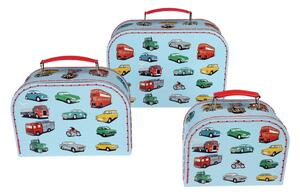 Gyerek bőrönd készlet 3 db-os Road Trip - Rex London