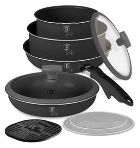 BerlingerHaus 10 részes edénykészlet Anthracite Collection(BH/8256N)