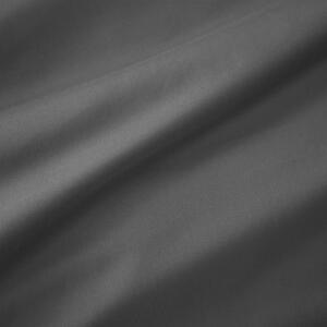 Sötétszürke gumis egyiptomi pamut lepedő 90x190 cm – Bianca
