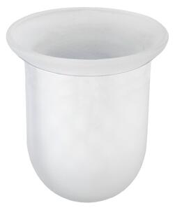 Üveg WC-kefe tartály - Wenko