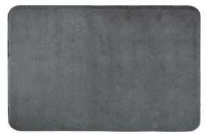 Sötétszürke textil fürdőszobai kilépő 50x80 cm Saravan – Wenko