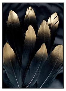 Kép 30x40 cm Golden Feather – Malerifabrikken