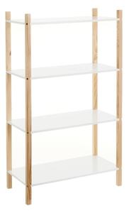 Fehér gyerek könyvespolc 60x106,5 cm – Casa Selección